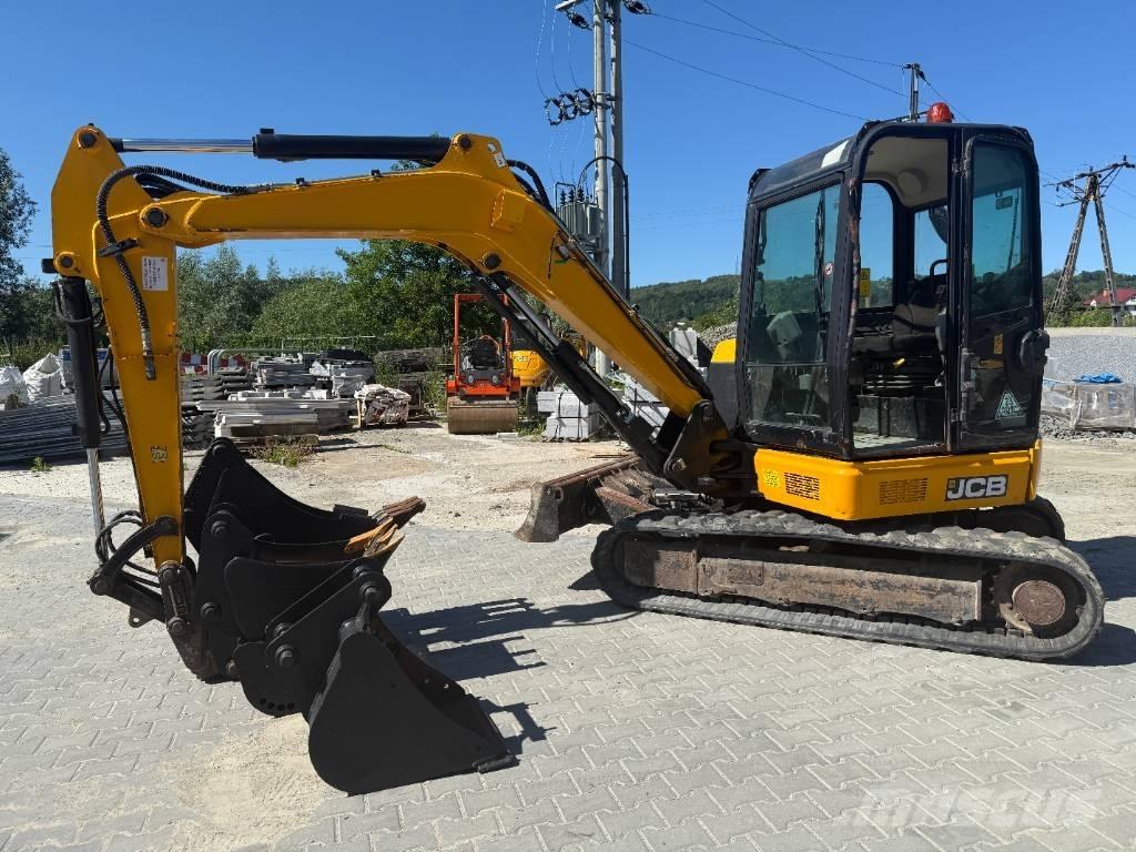 JCB 55 Z-1 حفارات صغيرة أقل من 7 طن (حفارات صغيرة)