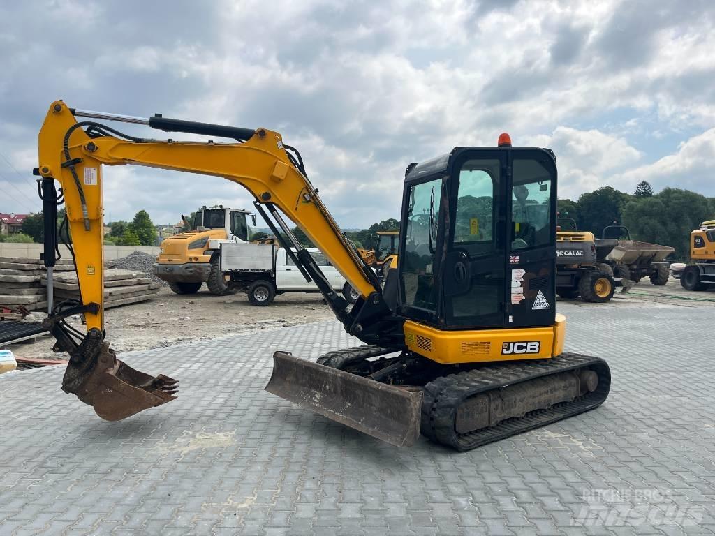 JCB 55 Z-1 حفارات صغيرة أقل من 7 طن (حفارات صغيرة)