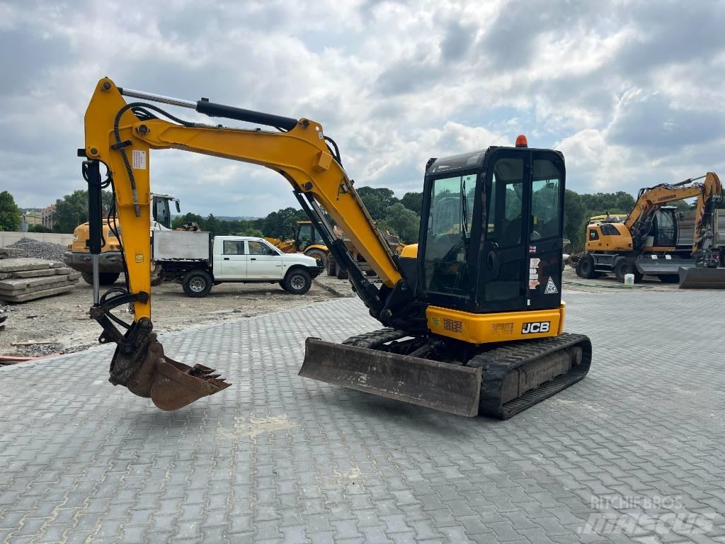 JCB 55 Z-1 حفارات صغيرة أقل من 7 طن (حفارات صغيرة)