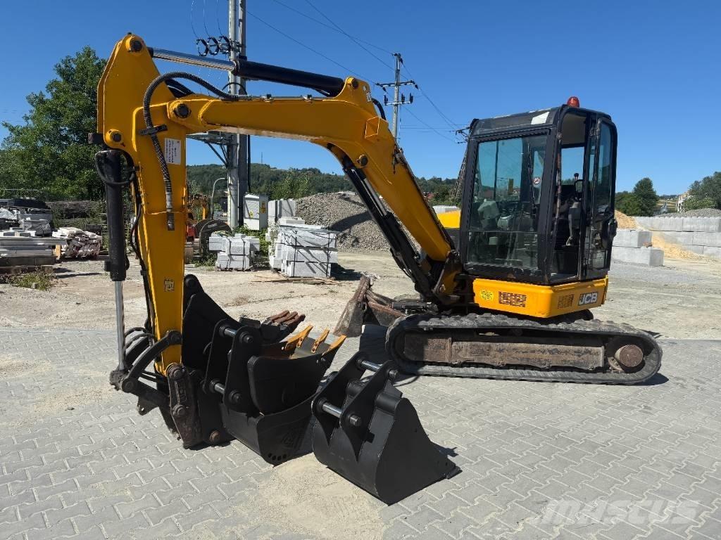 JCB 55 Z-1 حفارات صغيرة أقل من 7 طن (حفارات صغيرة)
