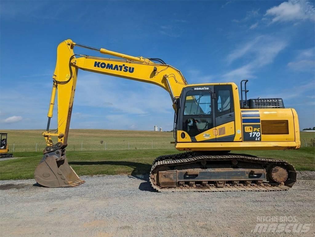 Komatsu PC 170 LC حفارات زحافة