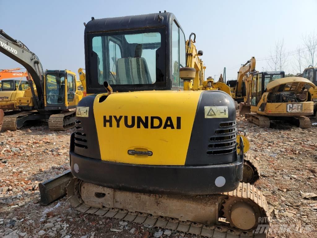 Hyundai R60-7 حفارات صغيرة أقل من 7 طن (حفارات صغيرة)