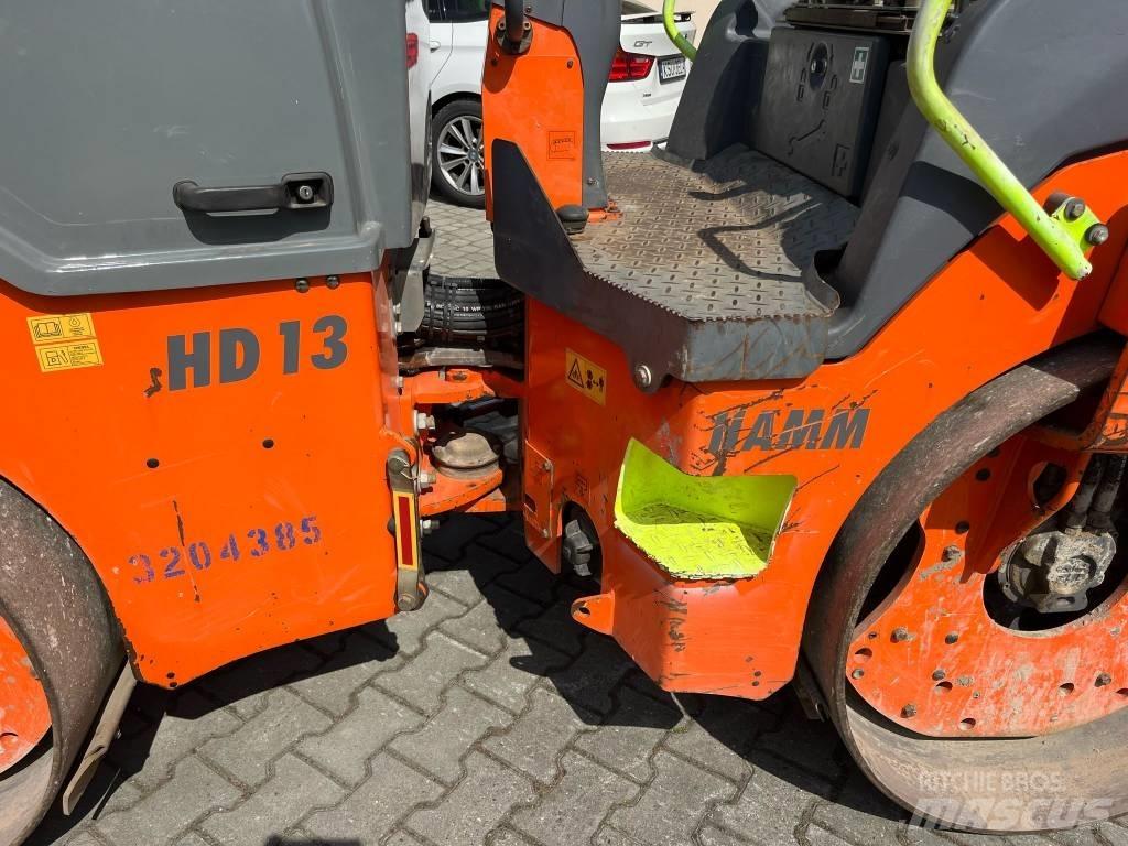 Hamm HD 13 VV مداحل ثنائية الاسطوانة