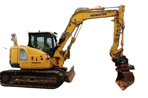 Komatsu PC 118 MR-8 أذرع الغطاس