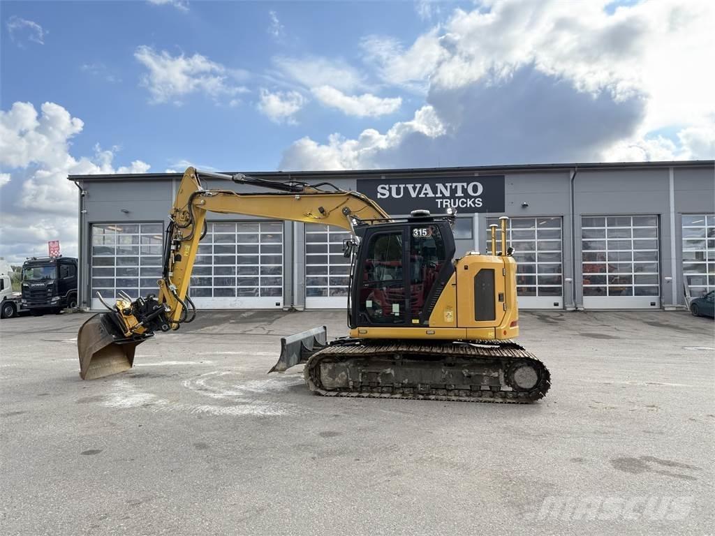 CAT 315 حفارات زحافة