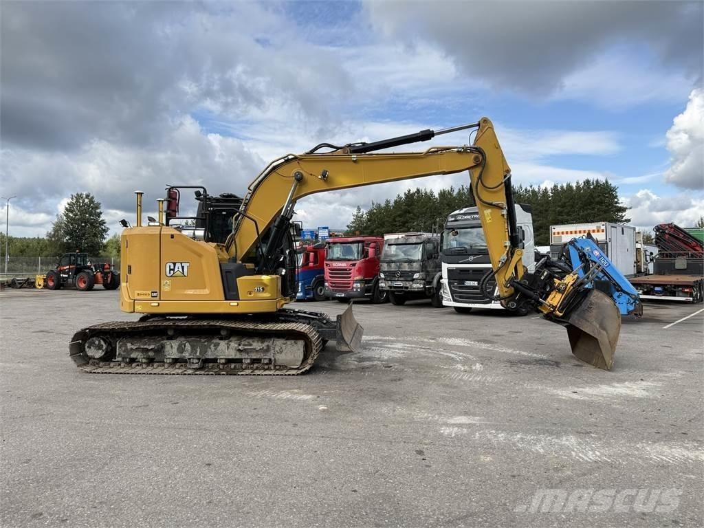 CAT 315 حفارات زحافة