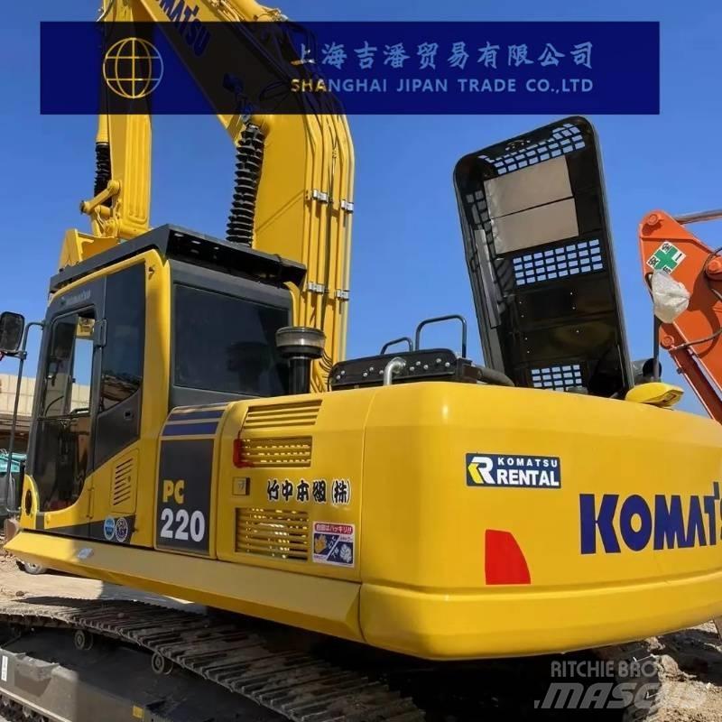 Komatsu PC 220 حفارات زحافة