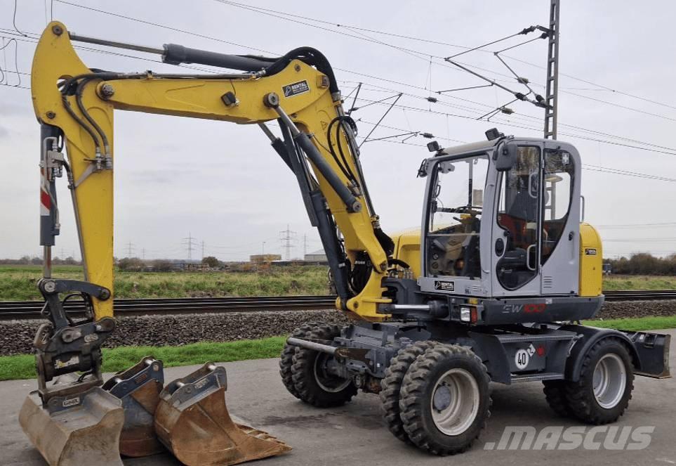 Wacker Neuson EW100 حفارات بعجل