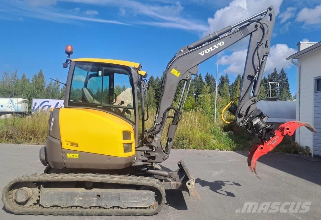 Volvo ECR 50 D حفارات صغيرة أقل من 7 طن (حفارات صغيرة)