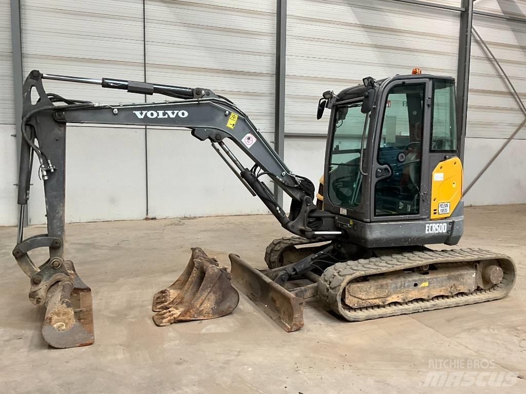 Volvo ECR 50 D حفارات صغيرة أقل من 7 طن (حفارات صغيرة)