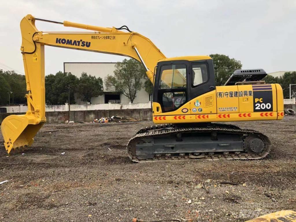 Komatsu PC 200-7 حفارات زحافة