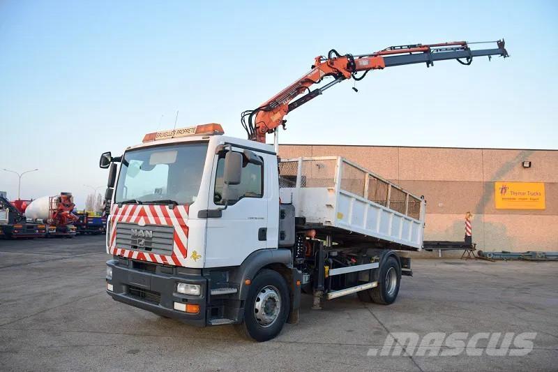 MAN TGM 18.240 شاحنات قلابة