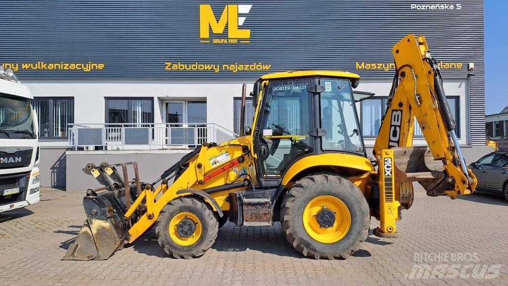 JCB 3 CX لوادر ذات جرافات عكسية