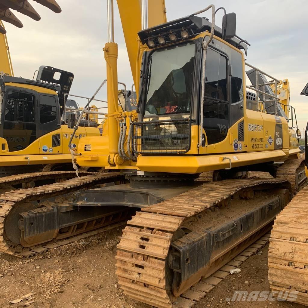 Komatsu PC450-8 حفارات زحافة