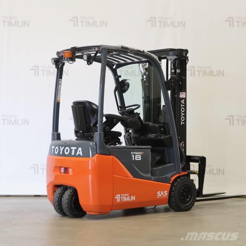 Toyota 8FBEK18T شاحنات ذات رافعات شوكية تعمل بالكهرباء
