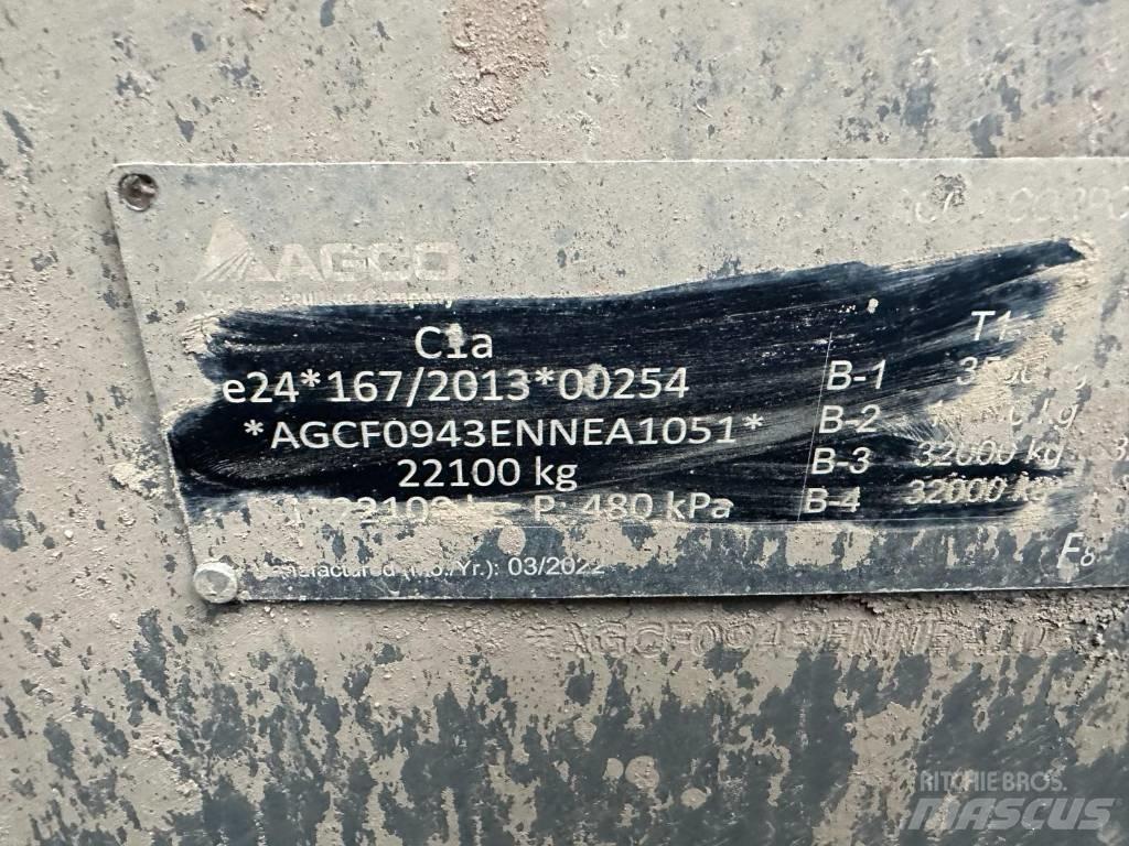 Fendt 943 Vario MT الجرارات