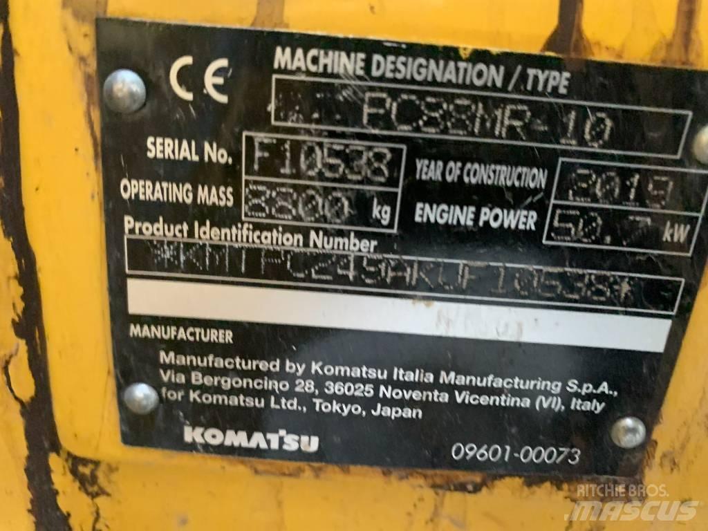 Komatsu PC 88 MR-10 حفارات زحافة