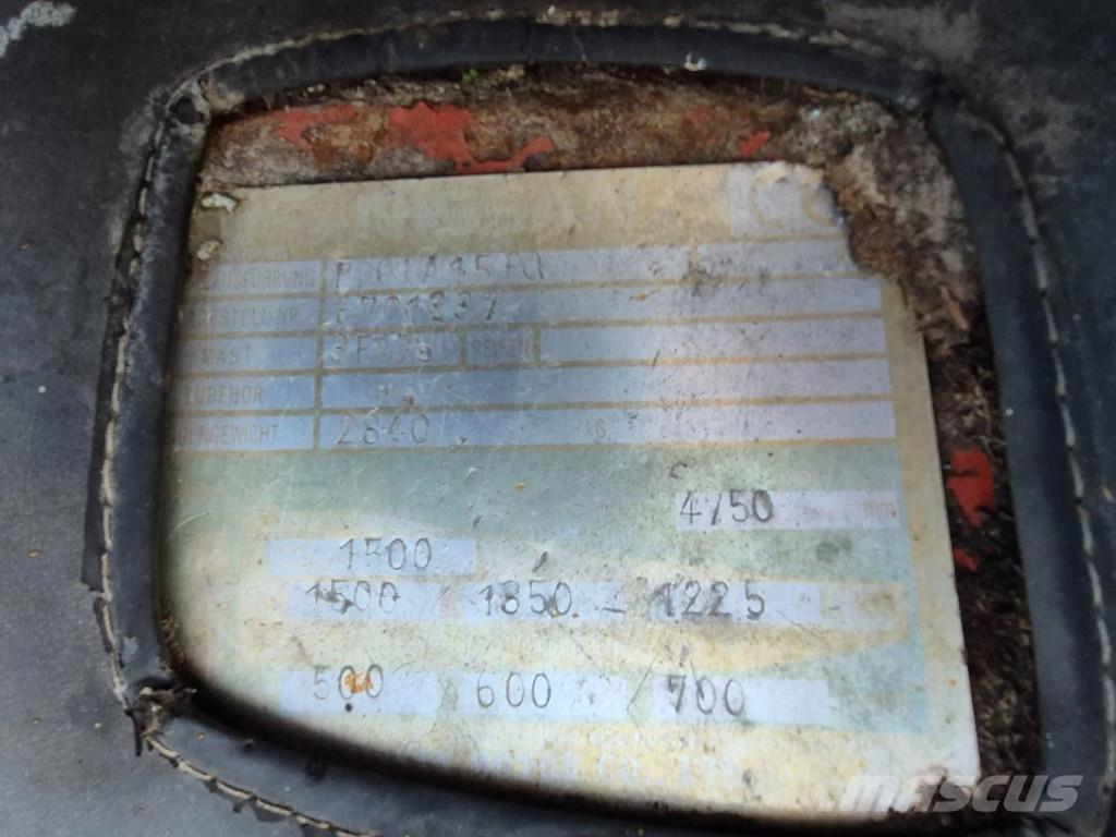 Nissan pd01a15po شاحنات LPG