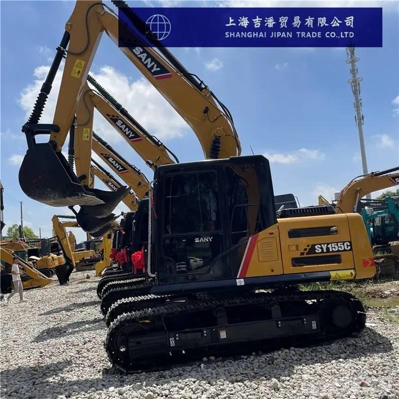 Sany SY155 حفارات وسط 7 طن - 12 طن