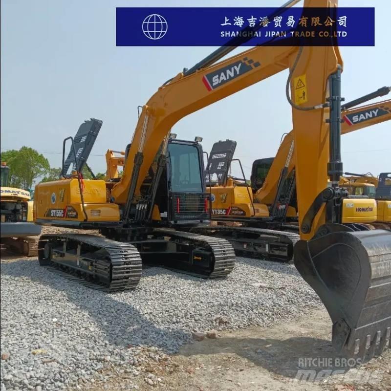 Sany SY155 حفارات وسط 7 طن - 12 طن