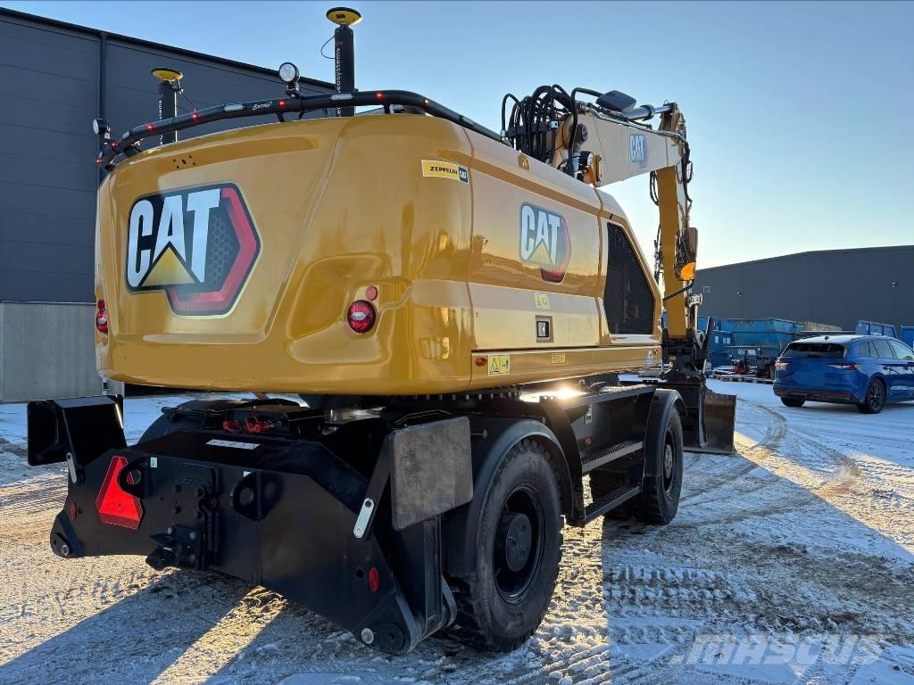 CAT M318 حفارات بعجل