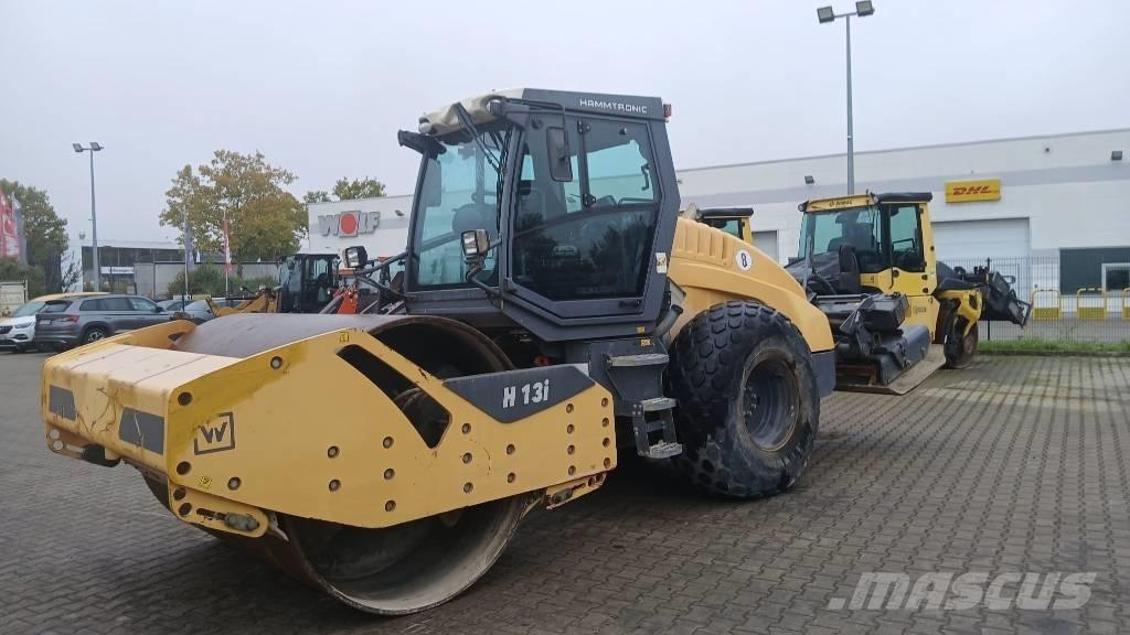 Hamm H13 i مداحل أحادية الأسطوانة