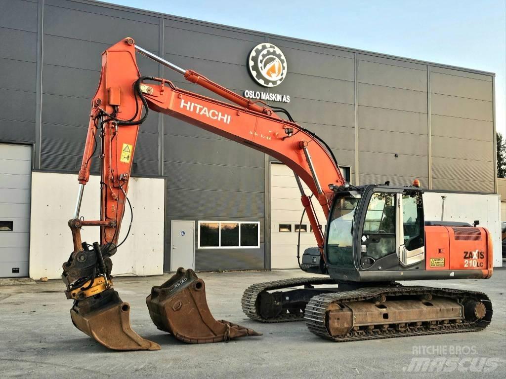 Hitachi ZX 210 LC-3 حفارات زحافة
