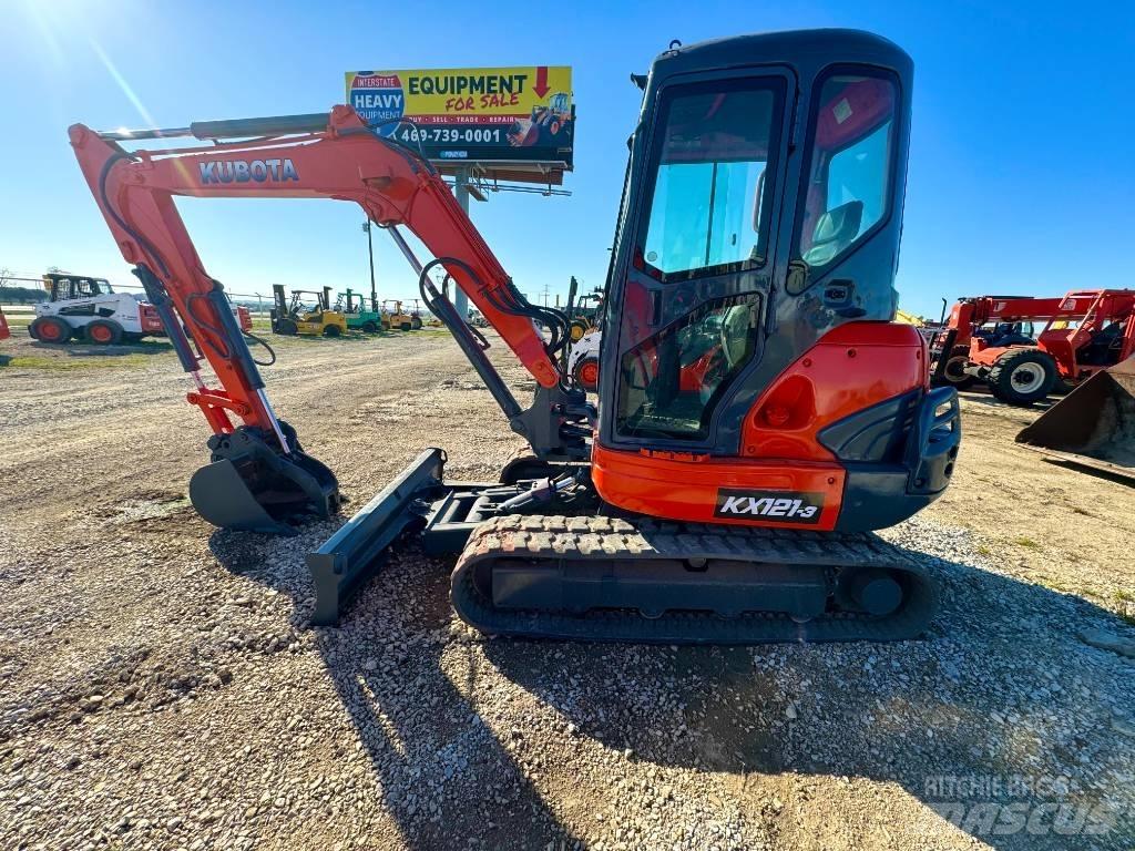 Kubota KX 121-3 حفارات زحافة