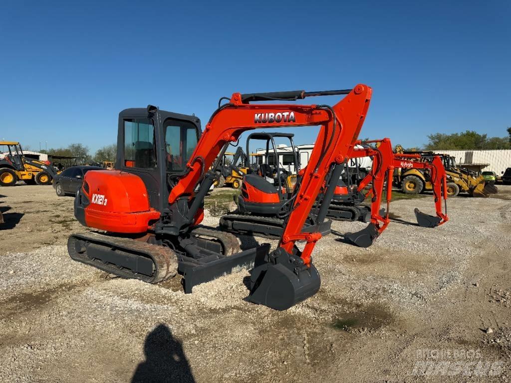 Kubota KX 121-3 حفارات زحافة