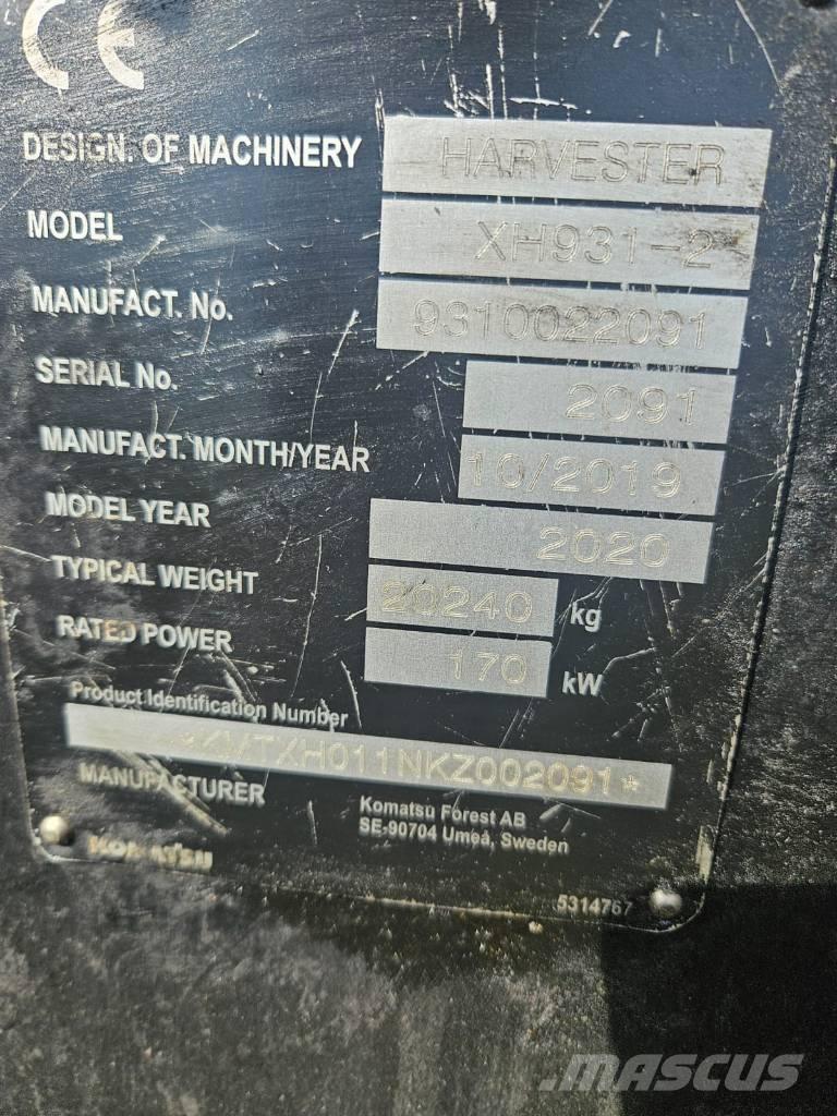 Komatsu C 144 حصادات