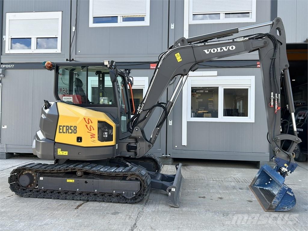 Volvo ECR 58 F حفارات صغيرة أقل من 7 طن (حفارات صغيرة)