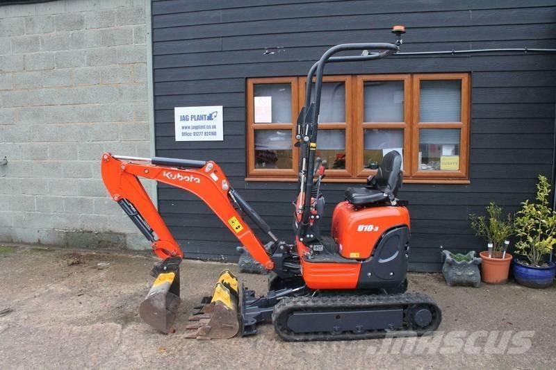 Kubota U 10-3 حفارات صغيرة أقل من 7 طن (حفارات صغيرة)
