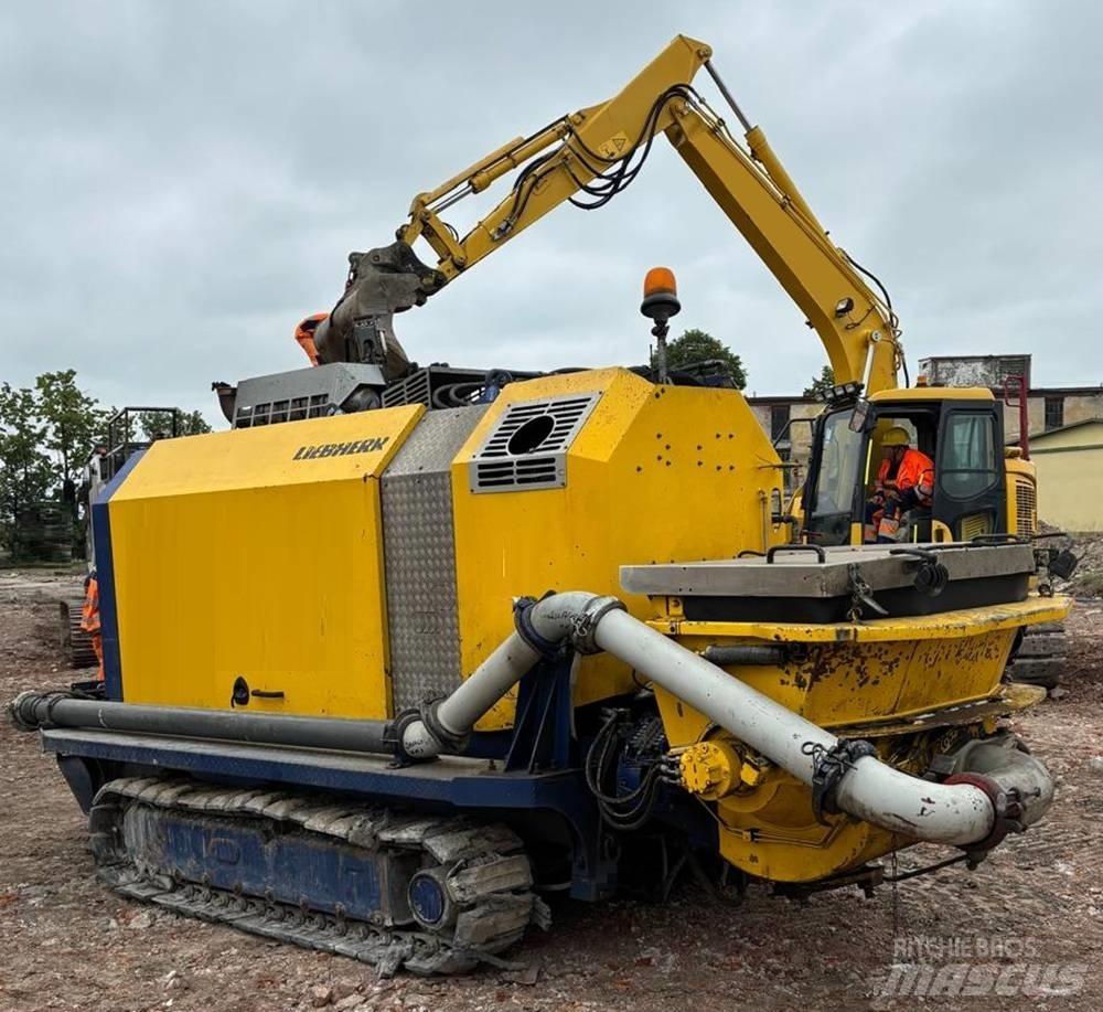 Liebherr THS110 ملحقات وقطع غيار معدات دق خوازيق
