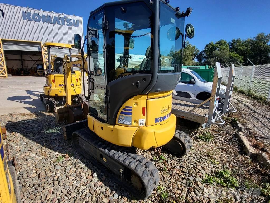 Komatsu PC26MR-5 حفارات صغيرة أقل من 7 طن (حفارات صغيرة)