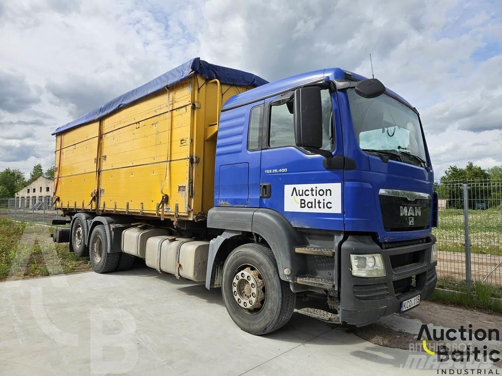 MAN TGS26.400 شاحنات قلابة