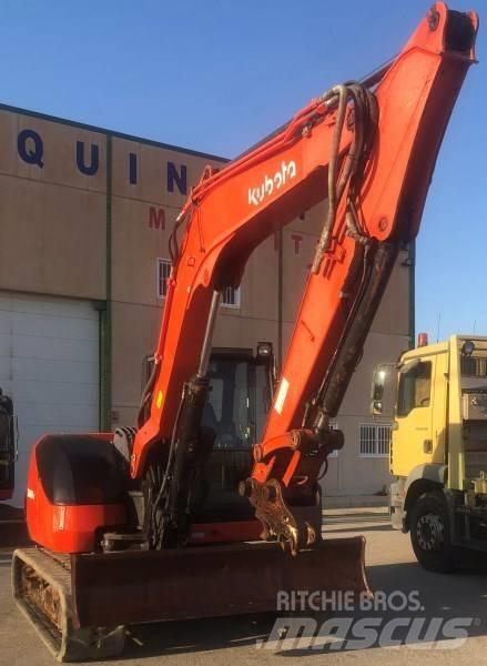 Kubota KX 080-4 حفارات وسط 7 طن - 12 طن