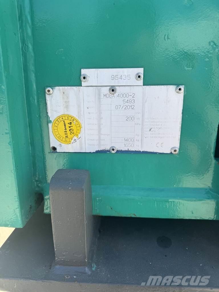 ABI MDBA 4000-2 مثاقيب ثقيلة