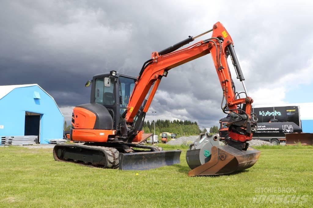 Kubota U48-4 حفارات صغيرة أقل من 7 طن (حفارات صغيرة)