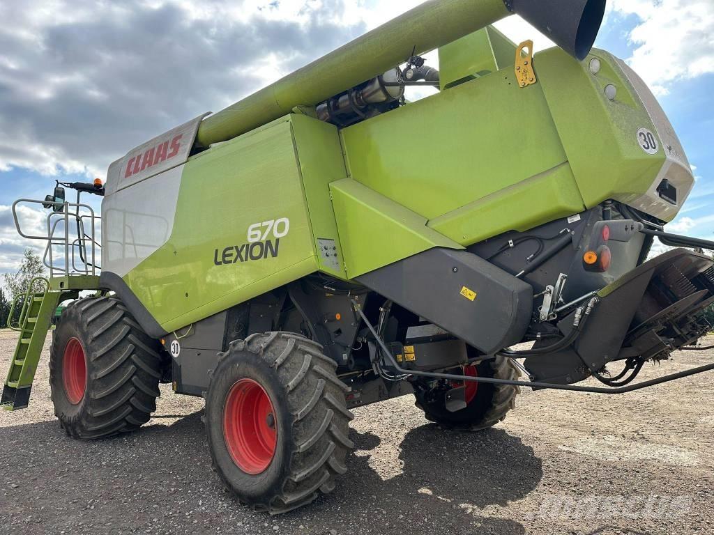 CLAAS Lexion 670 حصادات