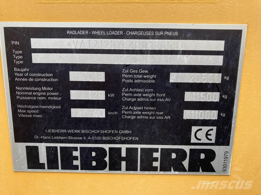 Liebherr L 550 لوادر بعجل