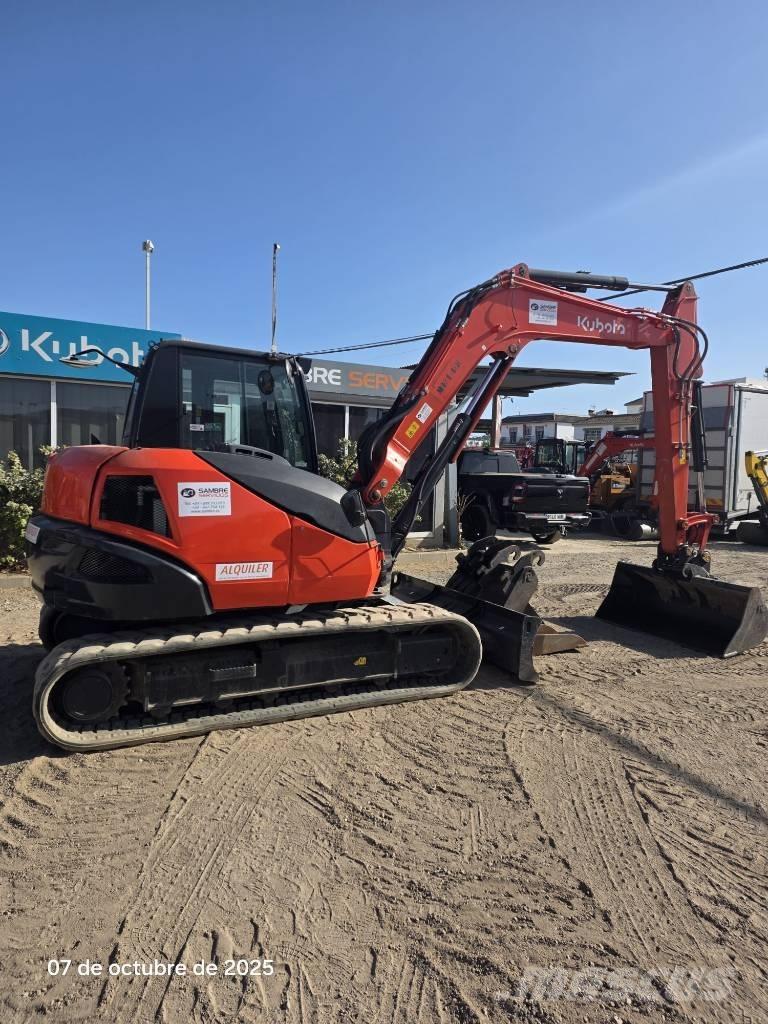 Kubota KX 080-4a2 حفارات وسط 7 طن - 12 طن