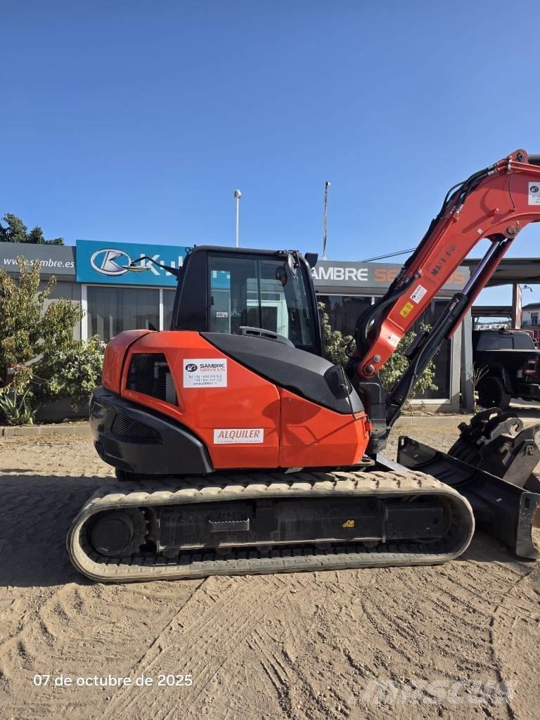 Kubota KX 080-4a2 حفارات وسط 7 طن - 12 طن