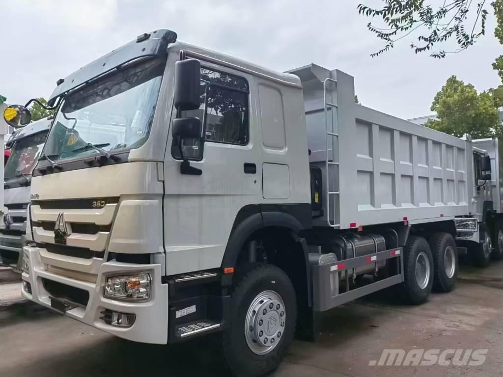 Howo 371 تفريغ المقطورات