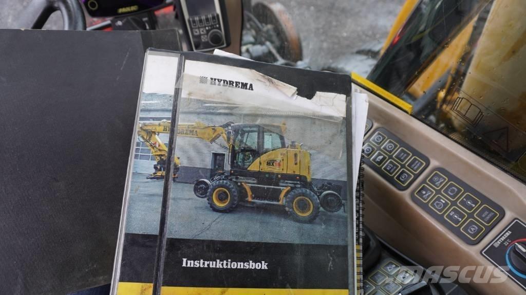 Hydrema MX 16 Rail حفارات بعجل