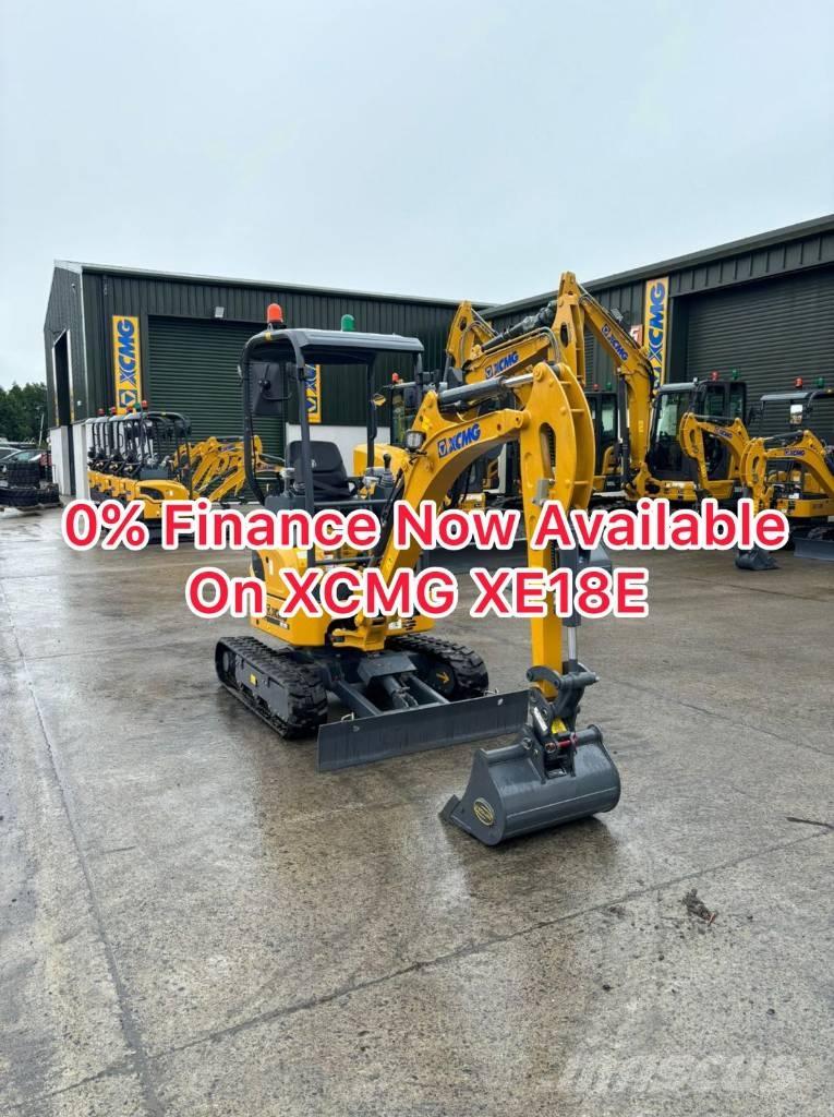 XCMG XE18E حفارات صغيرة أقل من 7 طن (حفارات صغيرة)