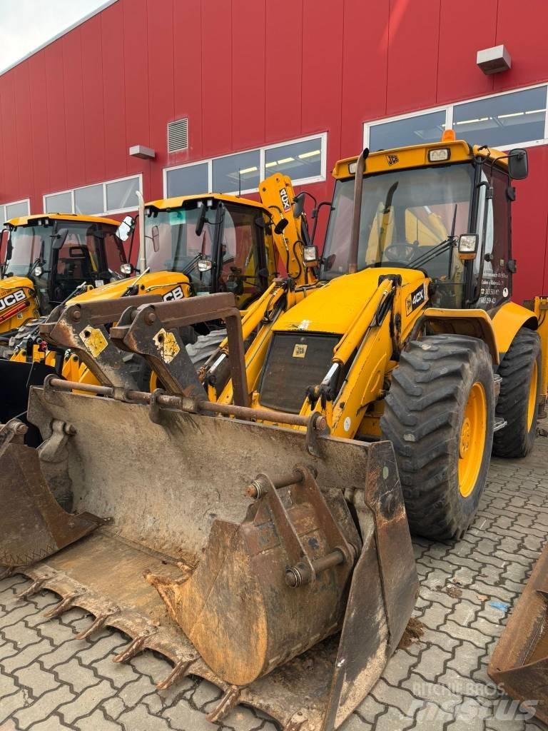 JCB 4 CX Super لوادر ذات جرافات عكسية