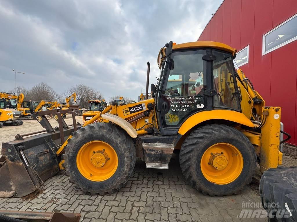 JCB 4 CX Super لوادر ذات جرافات عكسية