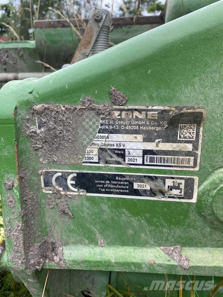 Amazone Cayros XS V محاريث عكسية