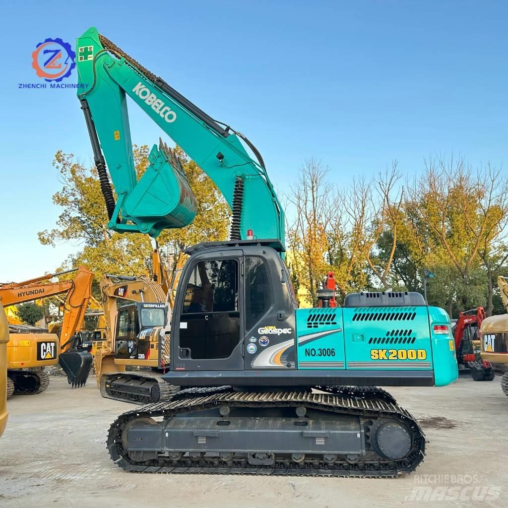 Kobelco SK 200/20ton/ حفارات زحافة