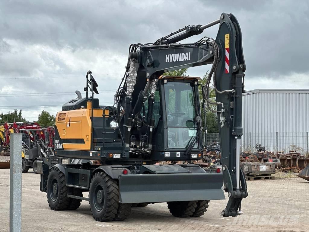 Hyundai HW 140 A حفارات بعجل
